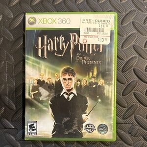 Harry Potter and the Order of the Phoenix Xbox 360 Game - Green Case